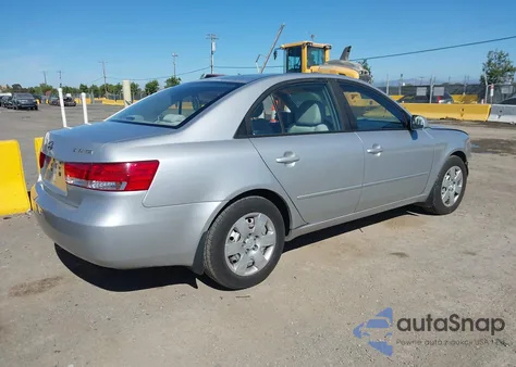 2007 Hyundai Sonata Gls z USA, uszkodzony, nr VIN 5NPET46C67H209052